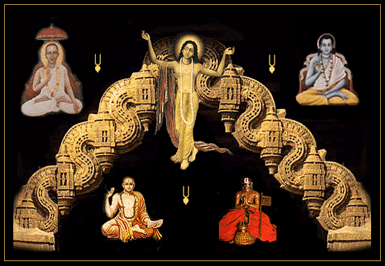 Vaishnava Acharya Parampara Chart