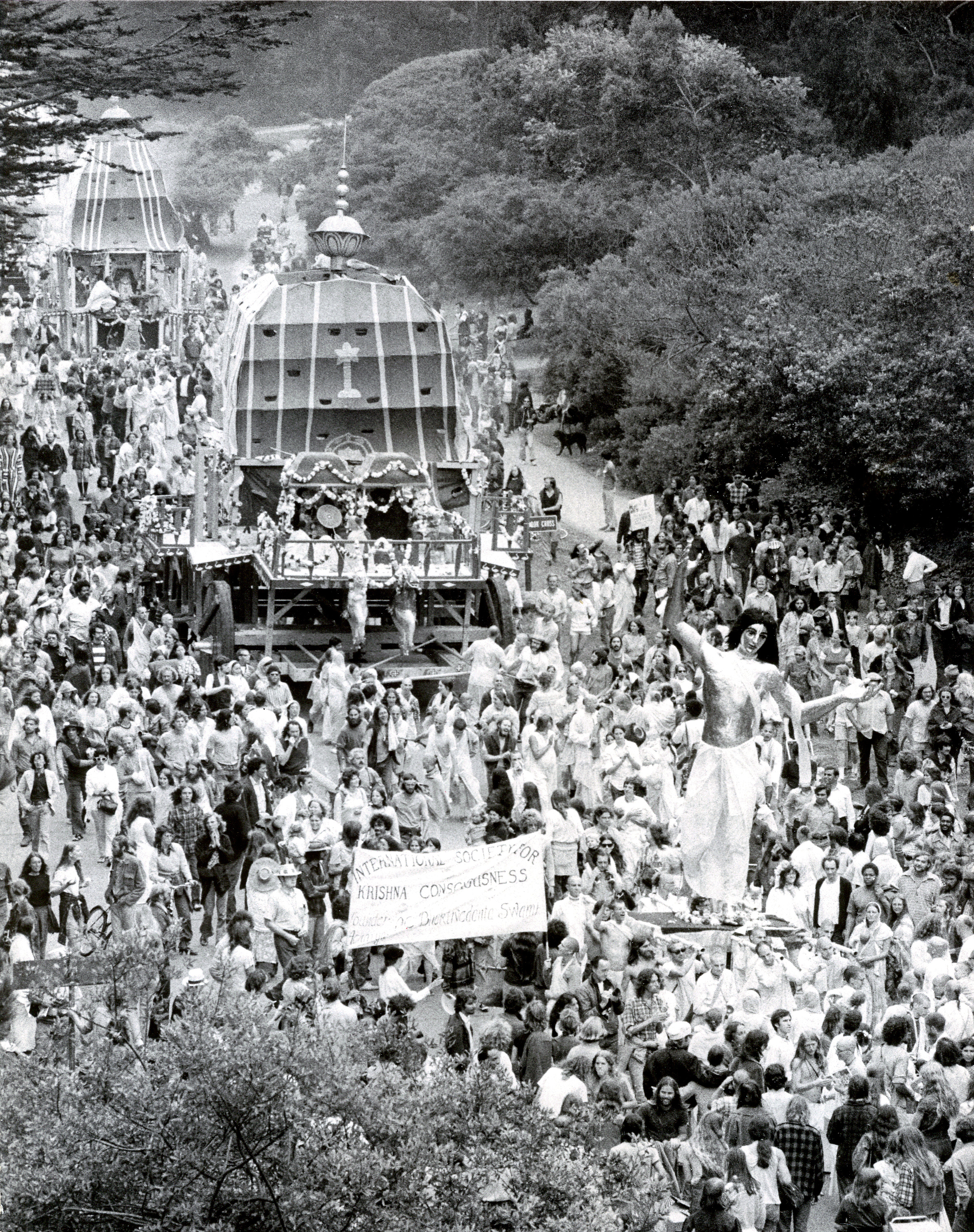 BELO HORIZONTE, MG - 22.08.2015: FESTIVAL RATHA-YATRA - evento religioso-cultural  milenar organizado pela Movimento Hare Krishna de Belo Horizonte. (Foto:  Nereu Jr. / Fotoarena Stock Photo - Alamy