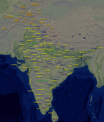 Left: Ancient Kingdoms; Right: Ancient Cities