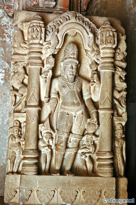 Lord Brahma, Saas-Bahu Temple