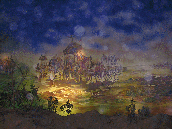 File:Kurukshetra Shri Krishna Arjun chariot.jpg - Wikimedia Commons